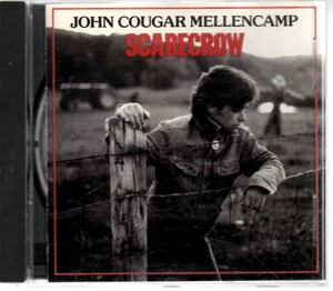 John Cougar Mellencamp CD Riva Records, 1985 824-865-2-M-1, Scarecrow~ VG+ - Imagen 1 de 5