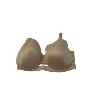 Cacique Lightly Lined Full Coverage Bra Beige T-Shirt Everyday Womens Size 42G - Picture 1 of 6