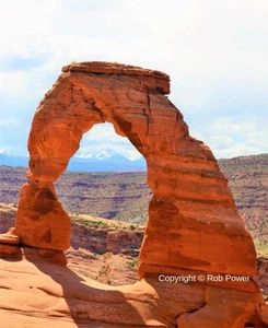 Delicate Arch 11" x 14" Color print 16" x 20" Double Mat - Picture 1 of 1