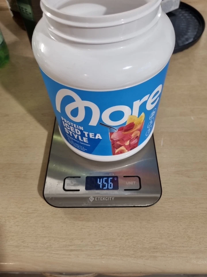 More Nutrition More Clear Protein Raspberry Lemon Iced Tea geöffnet - Bild 1 von 1