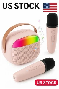 Mini karaoke portatil para niños y adultos, altavoz Bluetooth - Picture 1 of 6