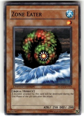 Yu-Gi-Oh TCG #MDP2-EN015 Zone Eater Limited Edition Common NM - Image 1 of 2
