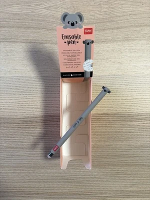 Legami Stift Koala Australien Nr. 043 black ink löschbarer Gelstift NEU selten - Bild 1 von 2