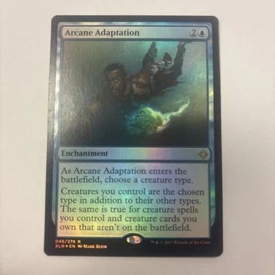 Arcane Adaptation ​LP Ixalan XLN Foil 46 / 279 English Enchantment - Image 1 of 4