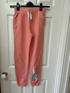 Reebok peach tracksuit trousers joggers age 14-15 - Picture 1 of 6