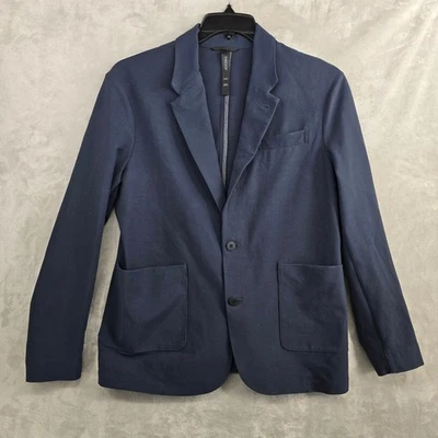 PROOF Mens XS Blue 72 Hour Merino Wool Blend Blazer Jacket Modern Fit - Image 1 of 4