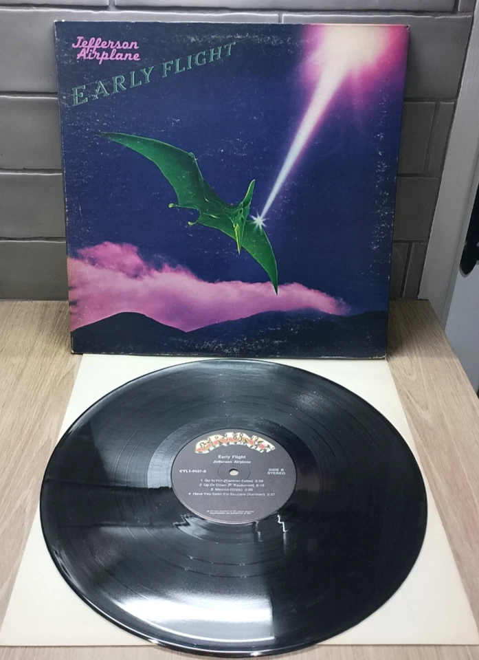 Vinyl Gate-fold LP Jefferson Airplane - Early Flight NM/VG 1974 Rock classic - Image 1 of 4