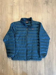 Patagonia Down Sweater Puffer Jacket Kids Youth Size XL 14-16 - Picture 1 of 10