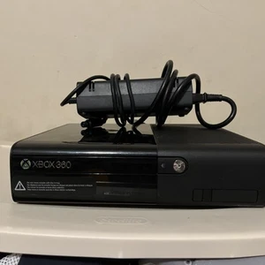 Microsoft Xbox 360 E Console Only Black Parts and Repair Only - Has Power - Picture 1 of 5