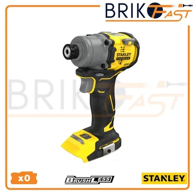 STANLEY AVVITATORE A IMPULSI 1/4" RAP.  BRUSHLESS 18V SFMCF830D2K-QW NO BATTERIA - Immagine 1 di 4
