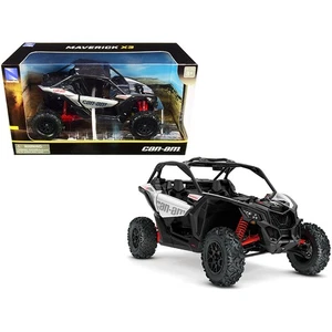 New Ray CAN-AM Maverick X3 ATV - Hyper Silver & Red (1/18 Scale) - Picture 1 of 1