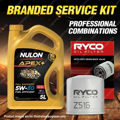 Ryco Oil Filter 5L APX5W30A5 Engine Oil Kit for Ford Cougar SW SX V6 Mondeo - image 1 of 2