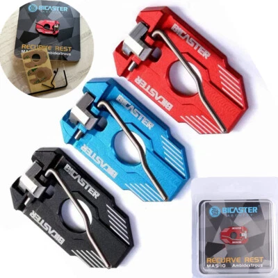 Archery Magnetic Arrow Rest Recurve Bow Takedown Bow Target Hunting Ambidextrous - Image 1 of 4