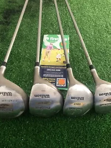 Wilson ProStaff Driver 12* 3-5-7 Ladies Woods Set Graphite Shafts - Picture 1 of 10