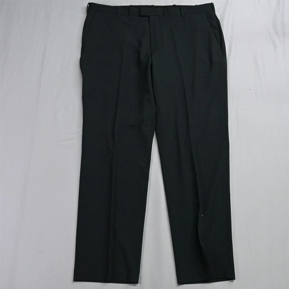 Pantalones de vestir de lana JB Britches 35 x 32 grises Toronto hechos en Italia Foto 1 de 4