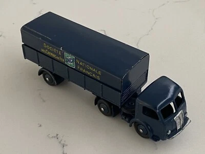 ФРАНЦУЗСКИЙ СОЧЛЕНЕННЫЙ ГРУЗОВИК DINKY 32AB PANHARD SNCF, ОТЛИЧНАЯ ОРИГИНАЛЬНАЯ КРАСКА - Изображение 1 из 4
