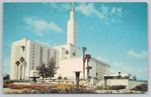 Postal Iglesia de Jesucristo Santos de los Últimos Días Los Ángeles California CA - Imagen 1 de 2