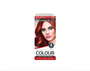 Permanent Colour 100% Women's Red Chilli Hair Dye No.7 Advanced Creme Colour UK - Bild 1 von 3