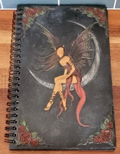 Amy Brown Fairy Rose Journal Diary Binder, Never Used, 43 Pages ,Hard Cover - Picture 1 of 9