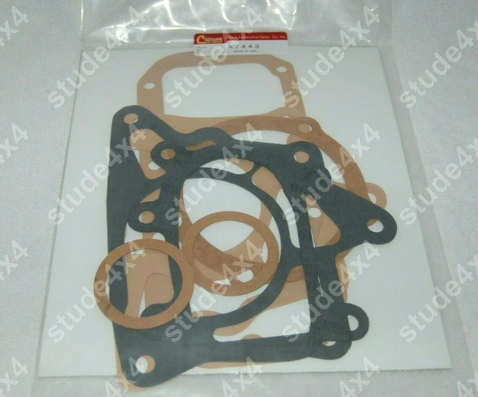 JUEGO DE JUNTAS DE CAJA DE TRANSFERENCIA DANA 18 PARA WILLYS JEEP & SCOUT 1941-71 # A7443 Foto 1 de 1