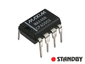 1pc MAX488CPA DIL8 MAXIM Low-Power, Slew-Rate-Limited RS-485/RS-422 Transceivers - Imagen 1 de 1