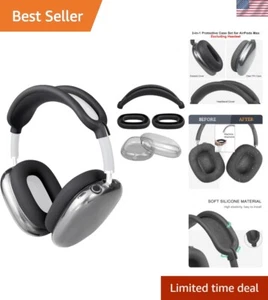 All-in-One AirPods Max Protection Kit: TPU Case, Ear Pads & Headband Cover - Picture 1 of 10