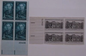 US Stamp Plate Block 1080-1 MNH Cat $2.00 - Picture 1 of 1