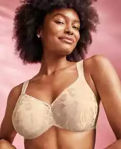 Wacoal Awareness Seamless Bra UK 36C Natural Nude Awareness 85567 Underwired - Picture 1 of 6