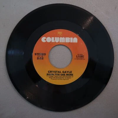 КРИСТАЛЛ ГЕЙЛ ПОЛОВИНА ПУТИ/КОМНАТЫ ДЛЯ ЕЩЕ ОДИН ВИНИЛ 45 COLUMBIA VG 2-171 - Изображение 1 из 2