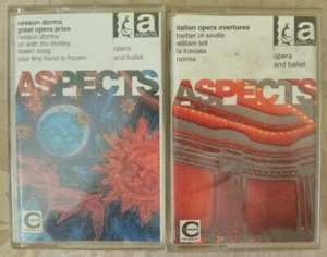 Aspects Opera Ballet Double Music Audio Cassettes ASPC3059 ASPC3053 - Picture 1 of 8
