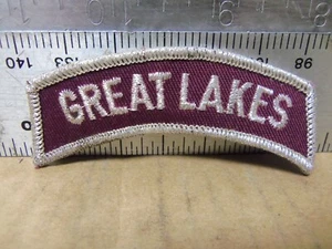 Great Lakes Embroidered Tab Patch (NOS) - Picture 1 of 4
