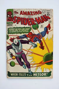 Spiderman # 36 - Mayo 1966 - Marvel Comics Group - "¡Cuando cae el meteoro!" - Imagen 1 de 2
