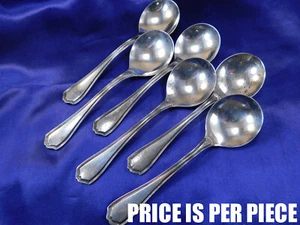 CUCCHIAIO DA ZUPPA DI BRODO ARGENTO STERLING REED & BARTON HEPPLEWHITE - OTTIMO T - Foto 1 di 8