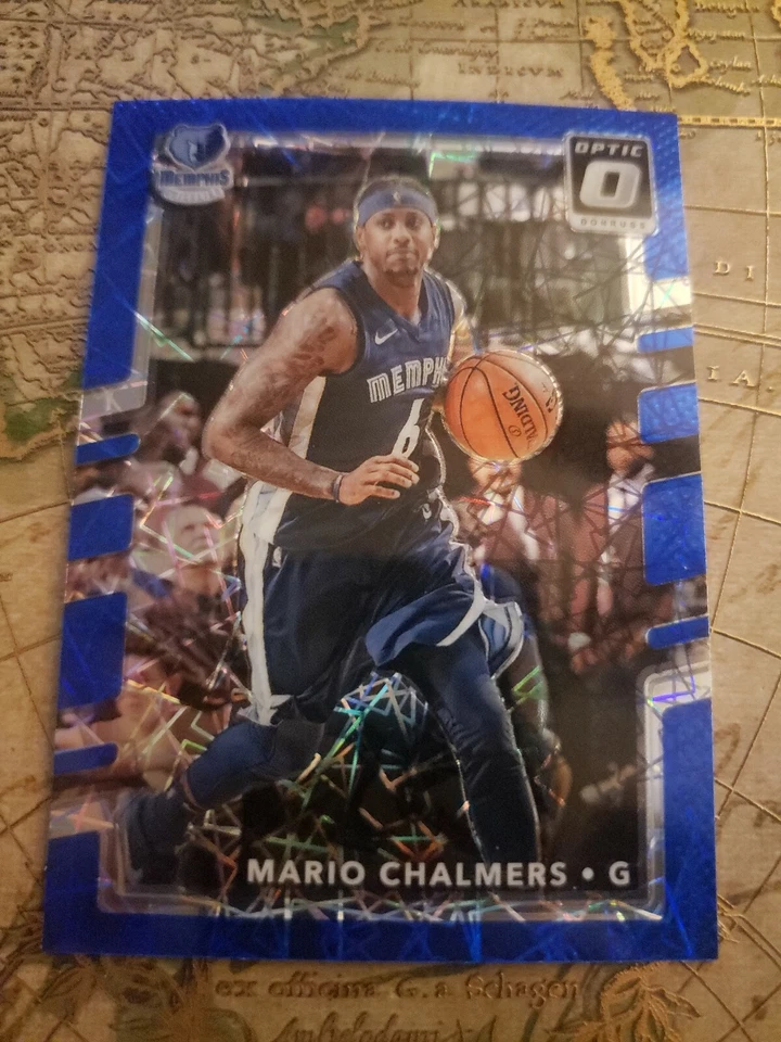 2017-18 Donruss Optic Base Blue Velocity #71 Mario Chalmers - Image 1 of 2
