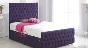 Divan Bed Base Connecting Link Bars Silver Nickle Plated Bar & Bolts 98-200mm - Picture 1 of 3