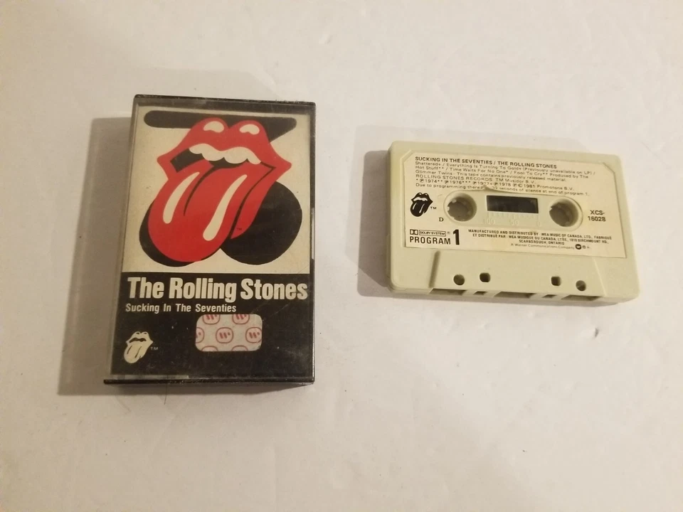 The Rolling Stones - Sucking In The Seventies - Cassette Tape - Image 1 of 1