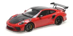 Minichamps 1:18 PORSCHE 911 GT3RS (991.2) - 2019 - RED W/ WEISSACH PACKAGE W/ BL - Picture 1 of 1