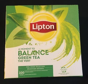 Lipton Grüner Tee 100 Teebeutel mit Umschlag kostenlose Lieferung innerhalb Großbritanniens - Bild 1 von 1