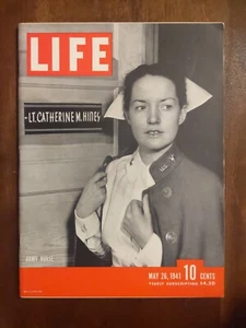 LIFE MAGAZINE MAY 26, 1941 RARE NEWSTAND COPY, NO LABEL - Imagen 1 de 2