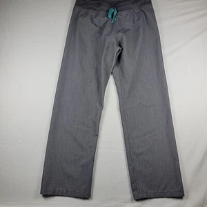 FIGS Livingston Scrub Pants Women’s MP Gray Drawstring Comfort Medical Uniform - Picture 1 of 8