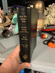 Sure Word Reference Bible -Complete Topical Study Edition- Greek Dictionary- KJV - Foto 1 di 20