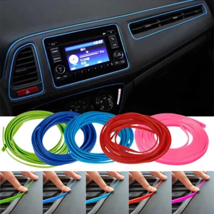 Car Accessories Molding Line Interior Decor Orange Point Edge Gap Door Panel 5M - Bild 1 von 16