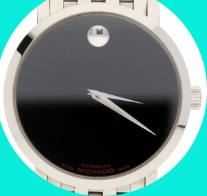 Mens Movado Red Label Museum Automatic SS Watch 84 P2 1891 42MM - Picture 1 of 8