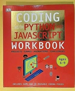 CODING WITH PYTHON & JAVASCRIPT - Workbook / Hardcover & Wire Bound / Brand-new - Picture 1 of 5