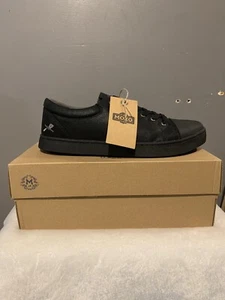 MOZO Men's Athletic Shoes Soft Toe Lace-up Grind Slip Resist Black Size 14 New - Picture 1 of 9