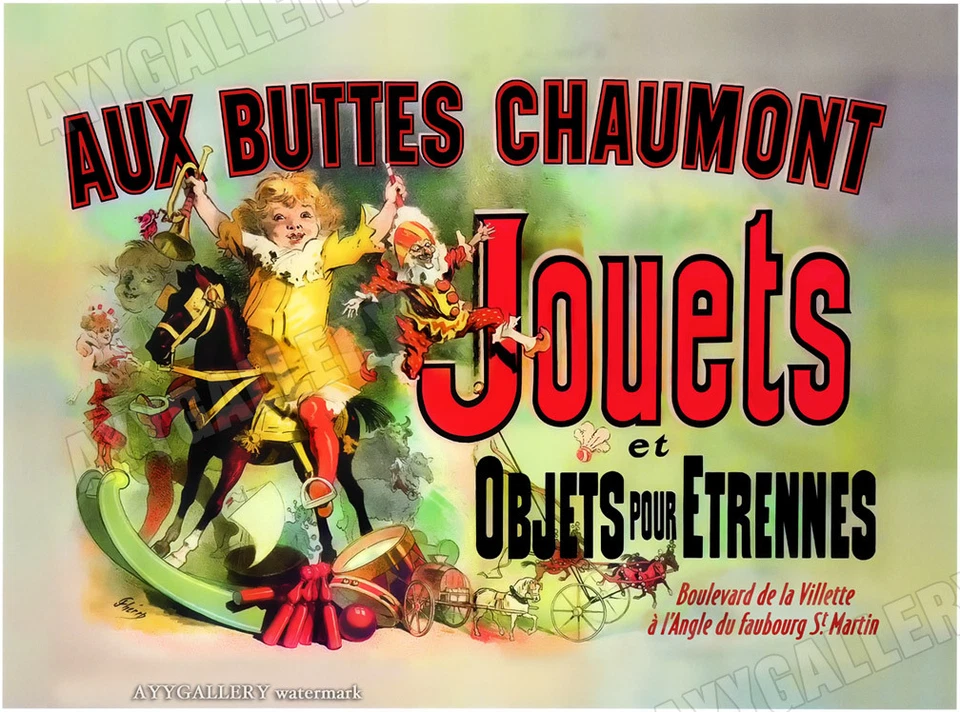 Jouets Aux Buttes Chaumont (From Friends) Print (24"x36", 13"x19") - Image 1 of 1