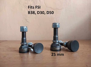 10 Rundmeißel mit 25mm Zahndurchmesser, 11,9€/St. Fräszahn 900 Stubbenfräse - Bild 1 von 3
