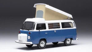 Volkswagen VW T2 Westfalia 1978 Blue / White 1:43 Model IXO MODEL - Foto 1 di 1