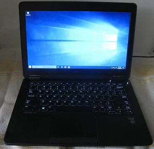 Superb Dell Latitude E7250 SSD 256 8GB RAM Windows 10 - Afbeelding 1 van 4