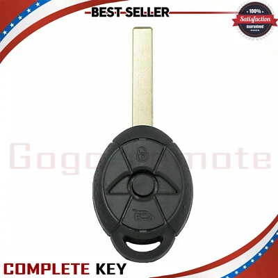1x New Quality Replacement Key Fob Remote For 2005-2009 Mini Cooper - Image 1 of 4
